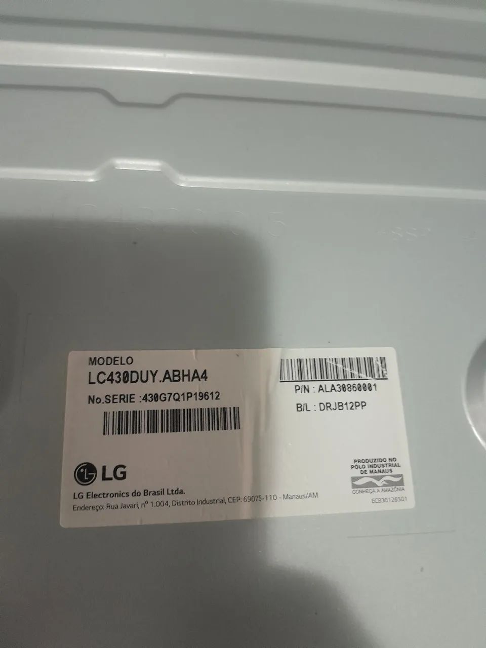 Placa de tv LG funcionando!! 43 polegadas  - Foto 5