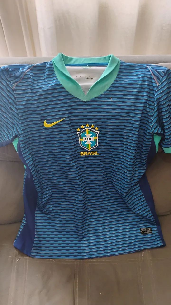 Camisa do Brasil Azul