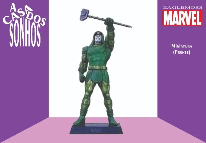 Coleção de Miniatura Marvel Eaglemoss Ronan Especial - Foto 2