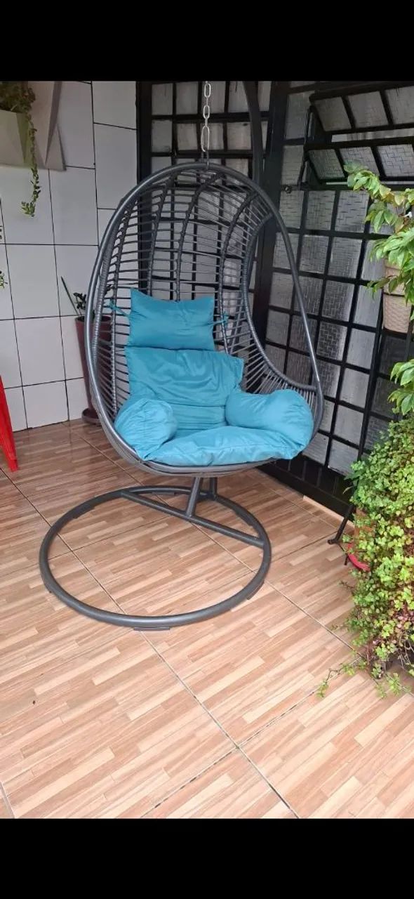 Cadeira de balanço suspensa - Foto 4