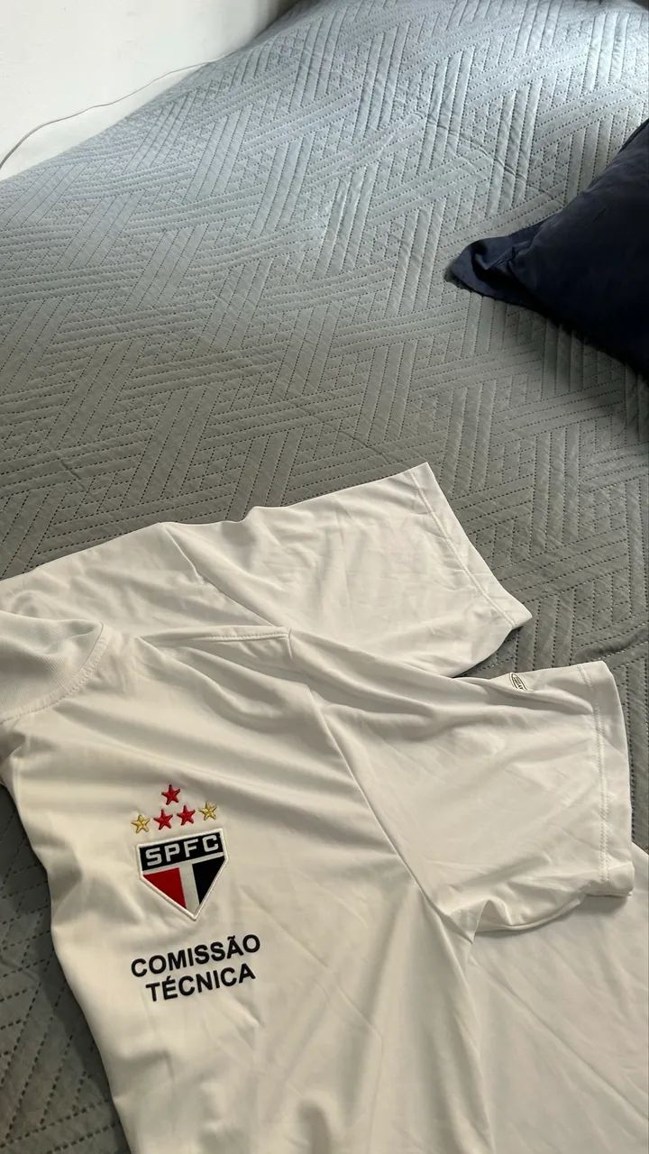 Camisa Polo SPFC Retrô 2009-2010 - Foto 4