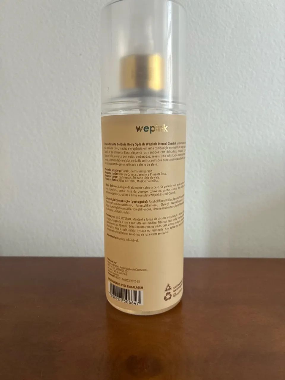Body Splash Eternal Cherish Wepink - Foto 4