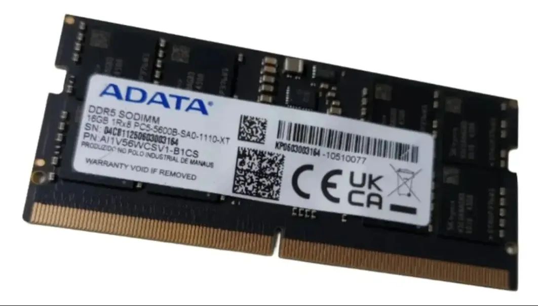 ♠︎送料込み★ ADATA ノートPC メモリ DDR5 16GB 1枚 DDR5 no Brasil
