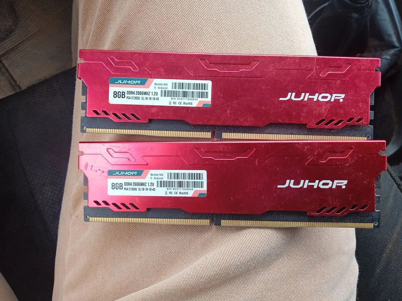 Memória Ram juhor
