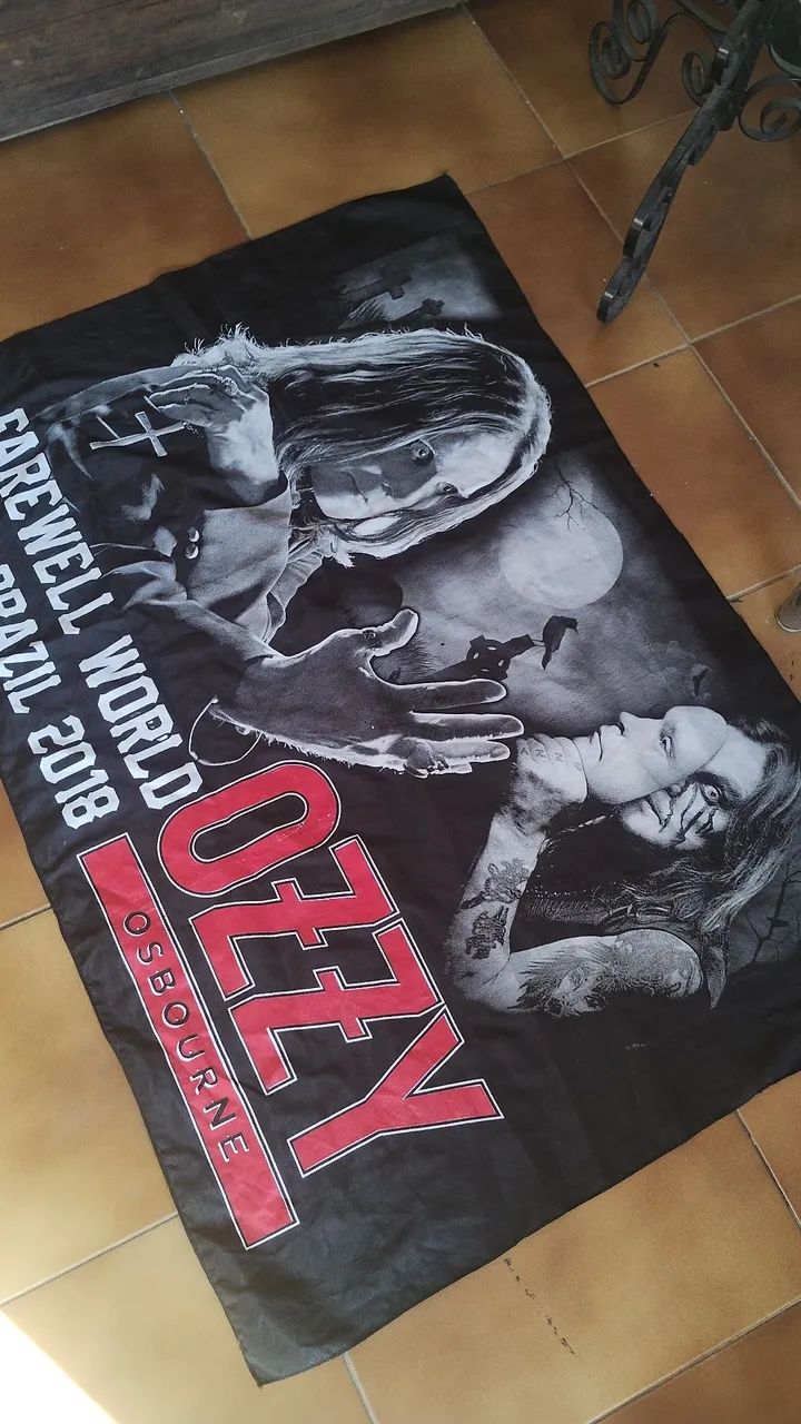 Bandeira Ozzy Osborne  - Foto 3