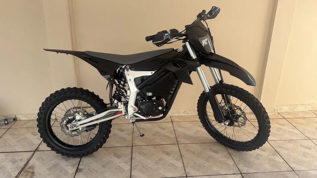 Moto de Cross Elétrica 3000w 4 Marchas muito Potente  - Foto 2