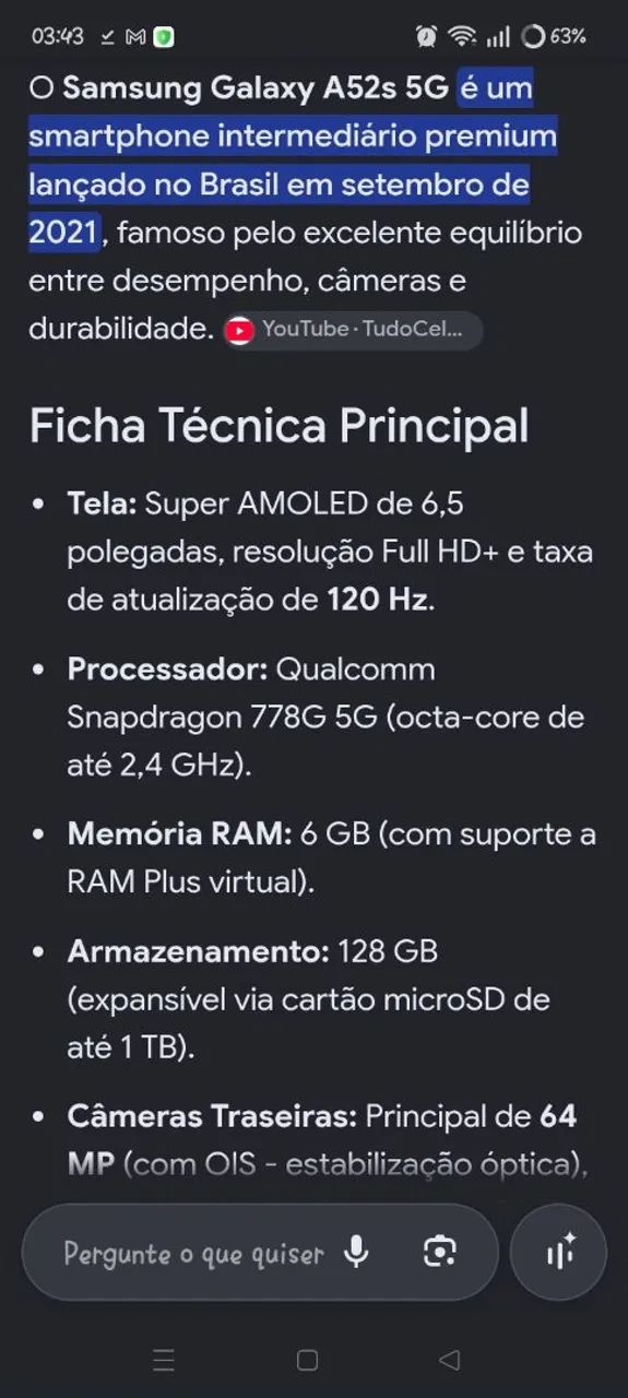 GALAXY SAMSUNG A52S 5G - Foto 5