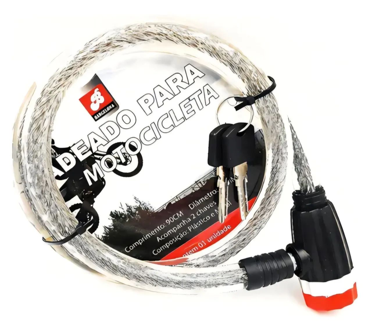 Bicicleta feminina aro 26 + trava de segurança de aço  - Foto 5