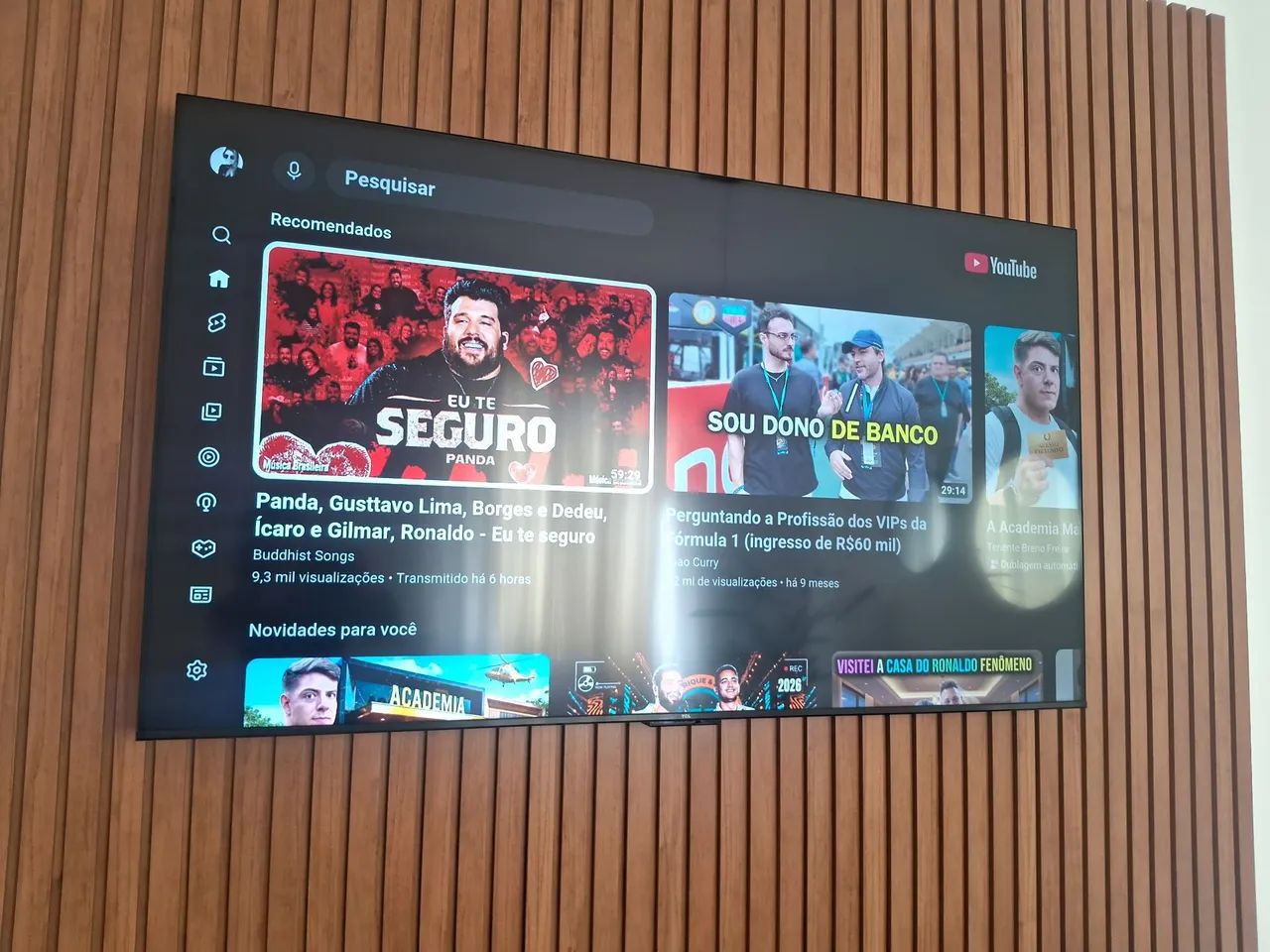 Tv Smart 65" Tela infinita, com comando de voz **NOVA - Foto 4