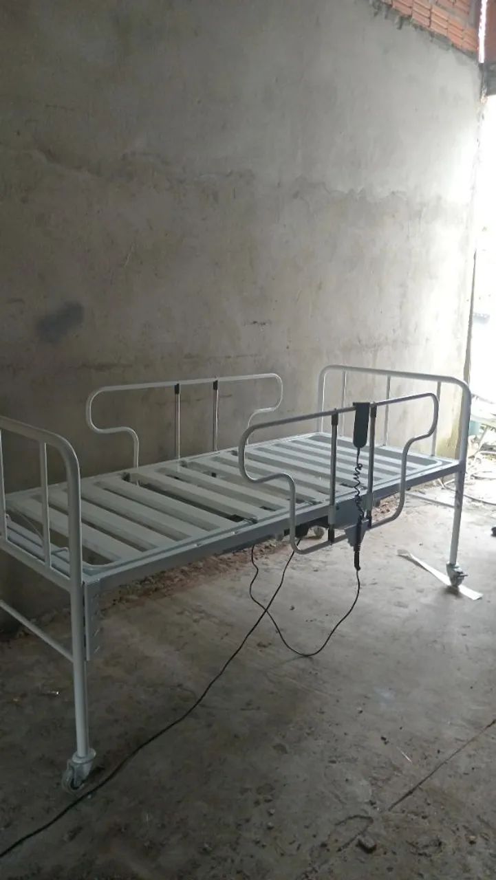 Cama hospitalar 6 movimentos com 2 laterais 