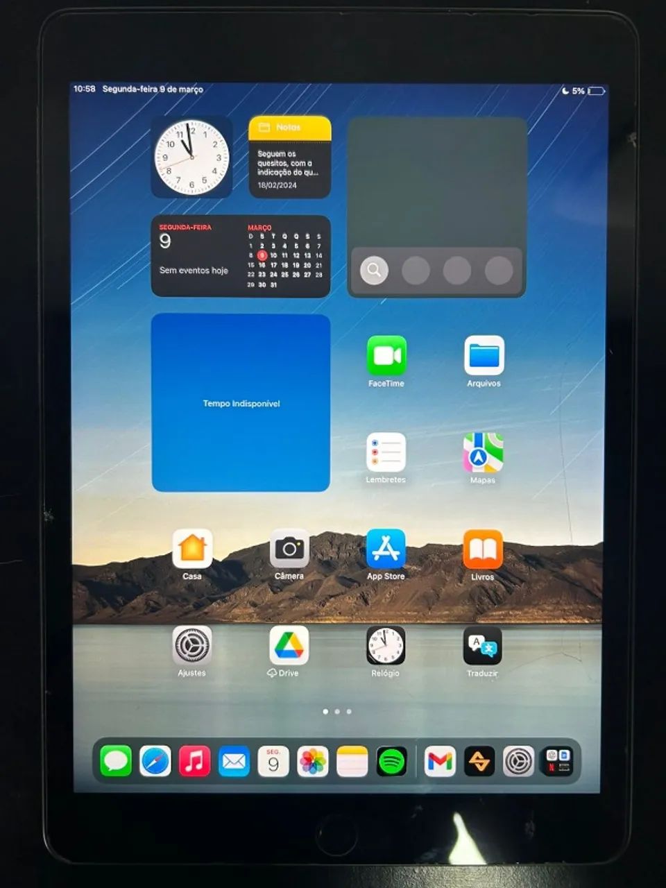 iPad 9ª Geração 64GB + Teclado Bluetooth + Caneta WB - Completo - Foto 2