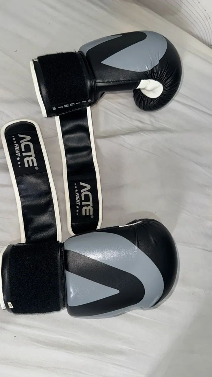 Luvas de Boxe ACTE Fight 14oz + Bolsa Nike para Transporte - Foto 5