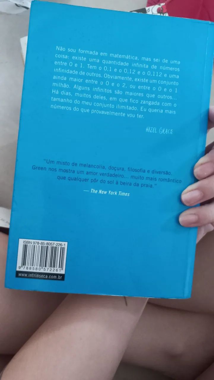 Livro a culpa é das estrelas  - Foto 2