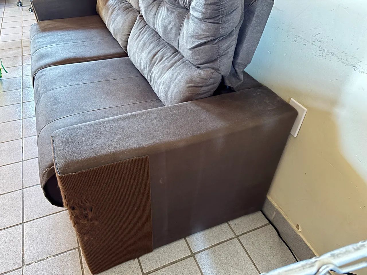 Sofá marrom  - Foto 5