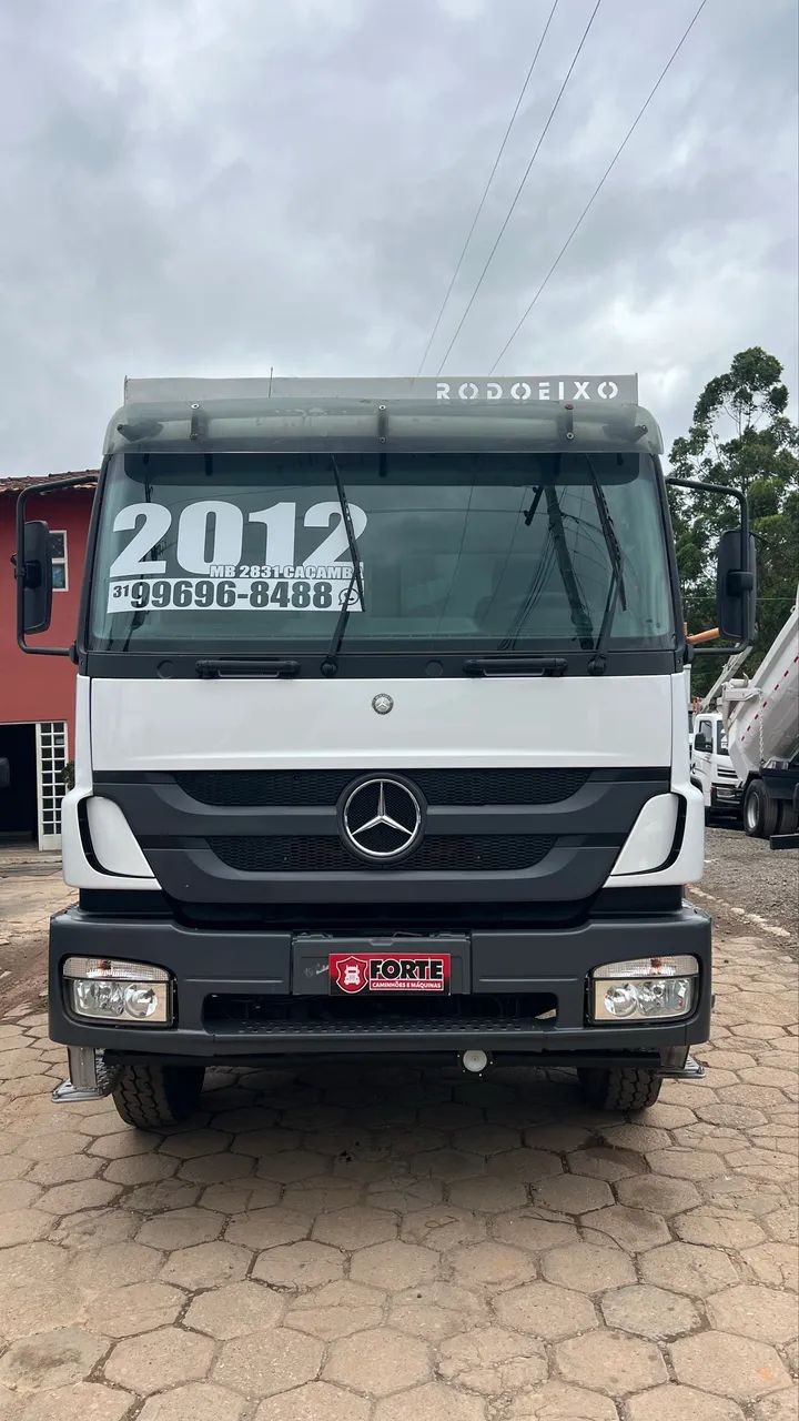 MB AXOR 2831 CAÇAMBA BASCULANTE  - Foto 2