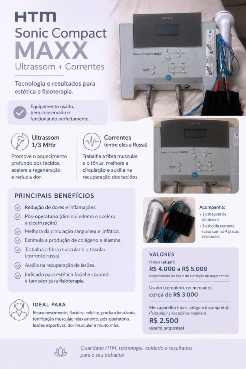  Ultrasson e corrente russa HTM