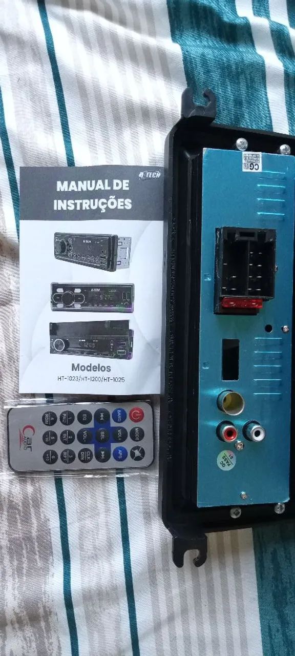 Rádio mp3 com controle remoto e entrada dupla USB  - Foto 2