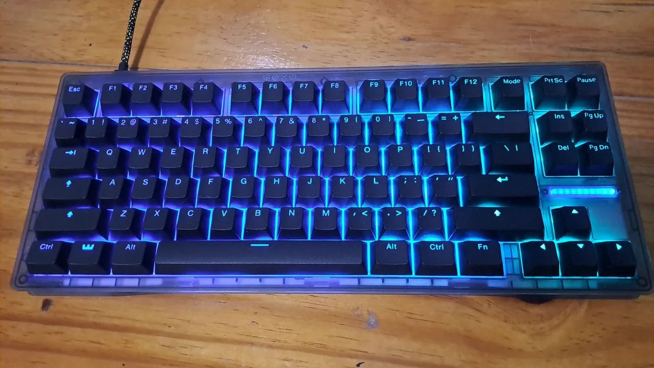 Teclado Wooting 80HE Translúcido 
