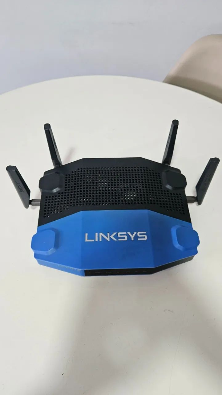 Roteador Wireless Linksys WRT1900AC Dual-Band Gigabit | 4 Antenas | Excelente estado - Foto 3