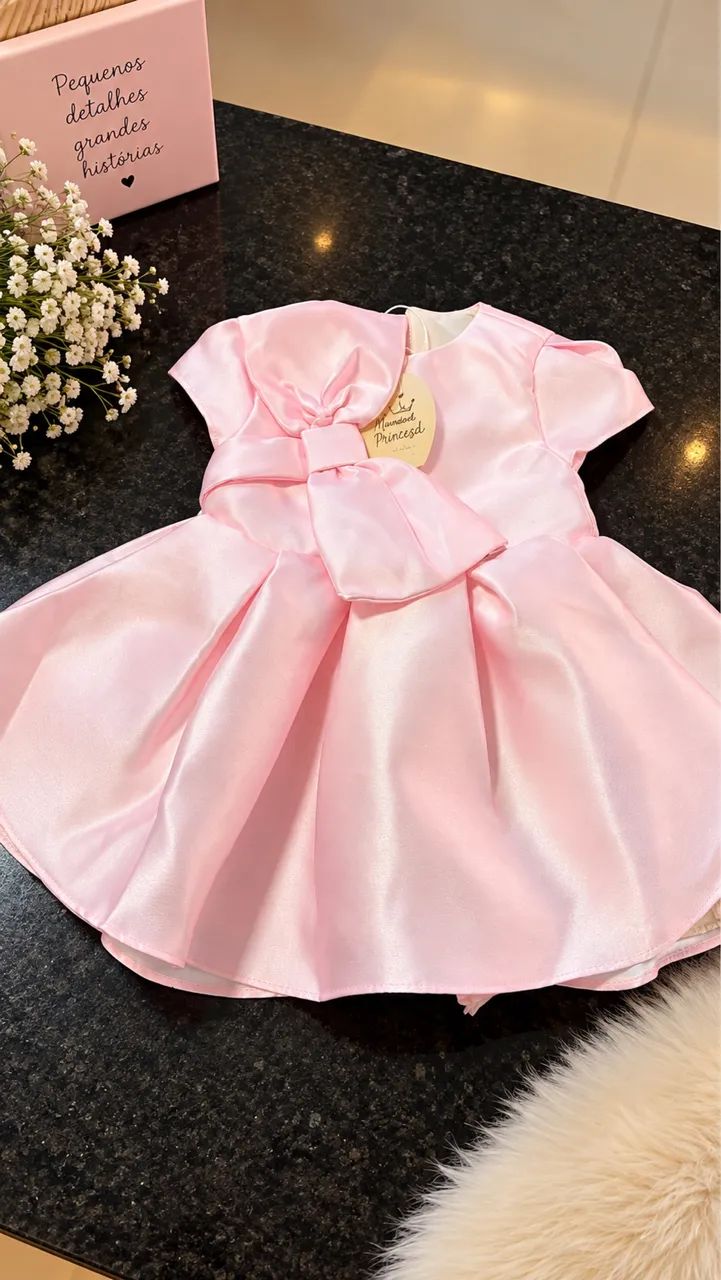 Vestido luxo 1 aninho NOVO