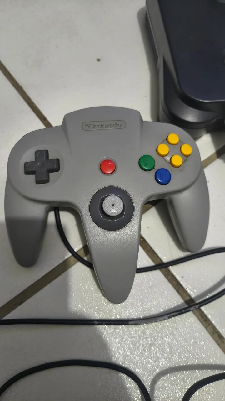 Nintendo 64 com jogo  - Foto 3