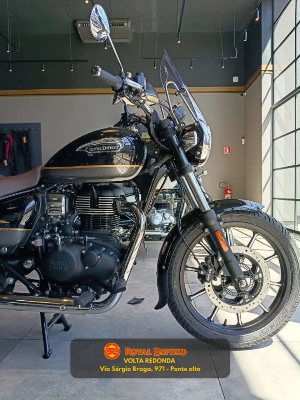LEONI - R.E. METEOR 350 - SUPERNOVA BLACK - Foto 3