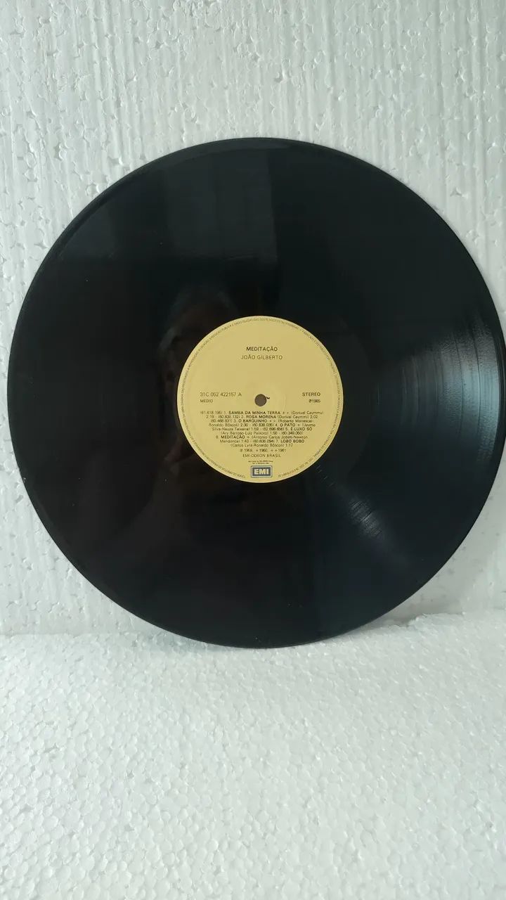 LP João Gilberto meditação - Foto 3
