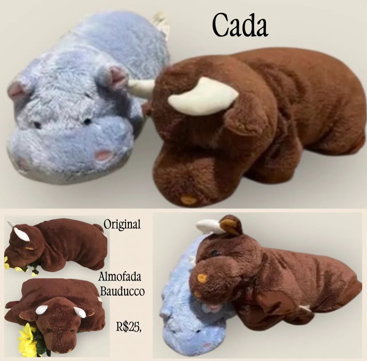 Pelúcias Originais NOVAS a partir de R$25, últimas peças - Foto 3