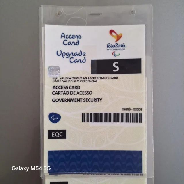 Cartões de Acesso Olimpíadas Rio 2016 - Foto 2