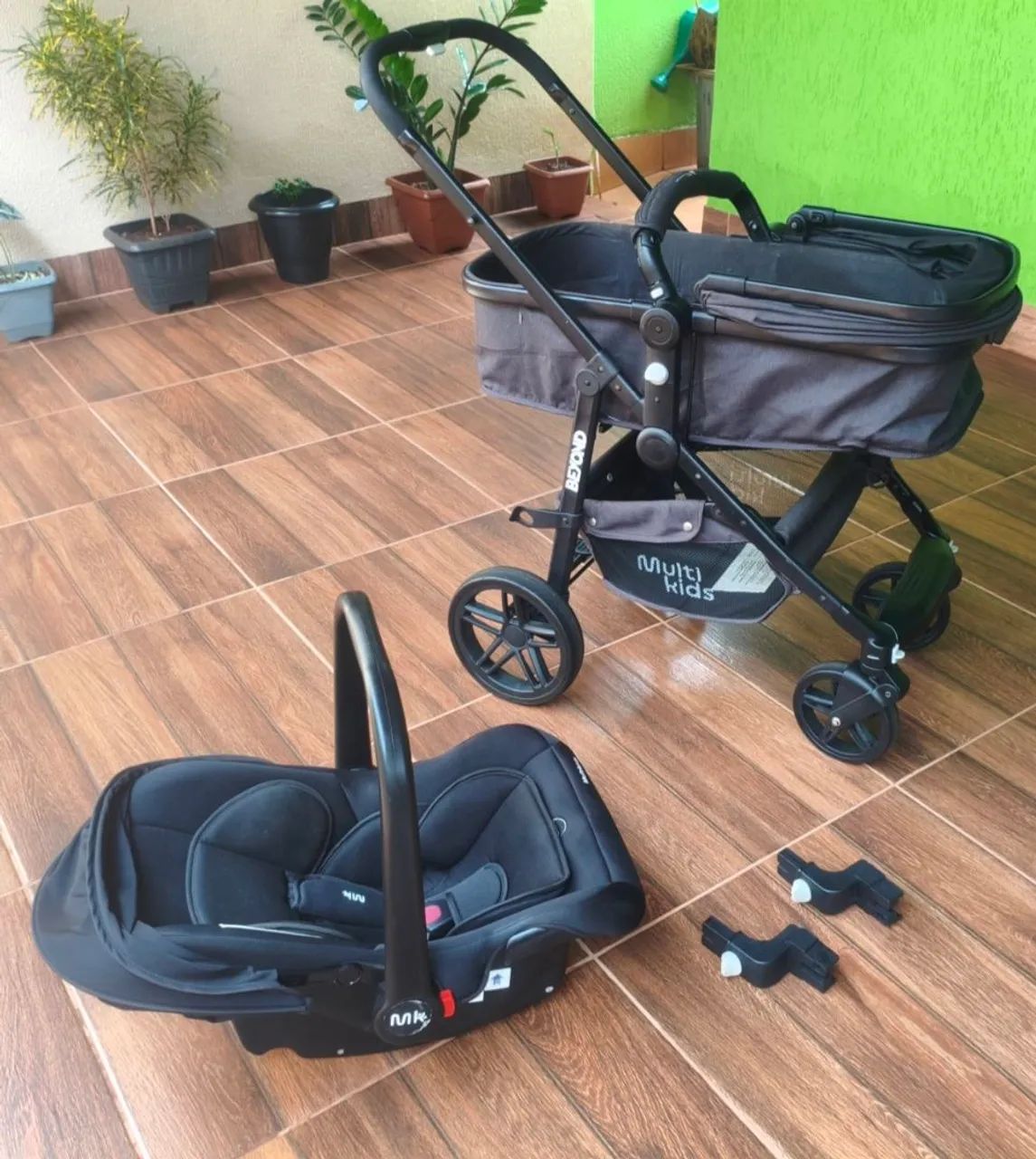 Carrinho Bebê Multikids Beyond 2-1+ Bebê Conforto - Foto 2