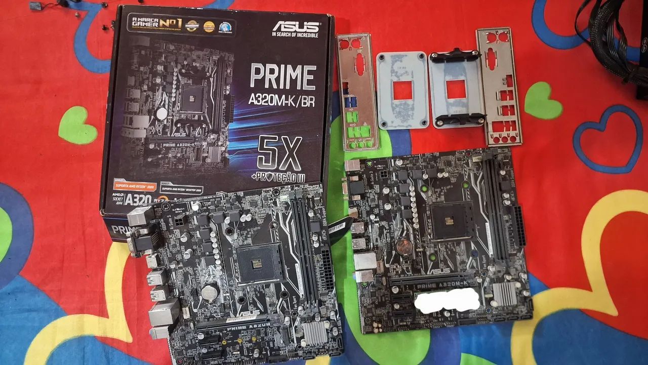 Placas mãe AMD com defeito 