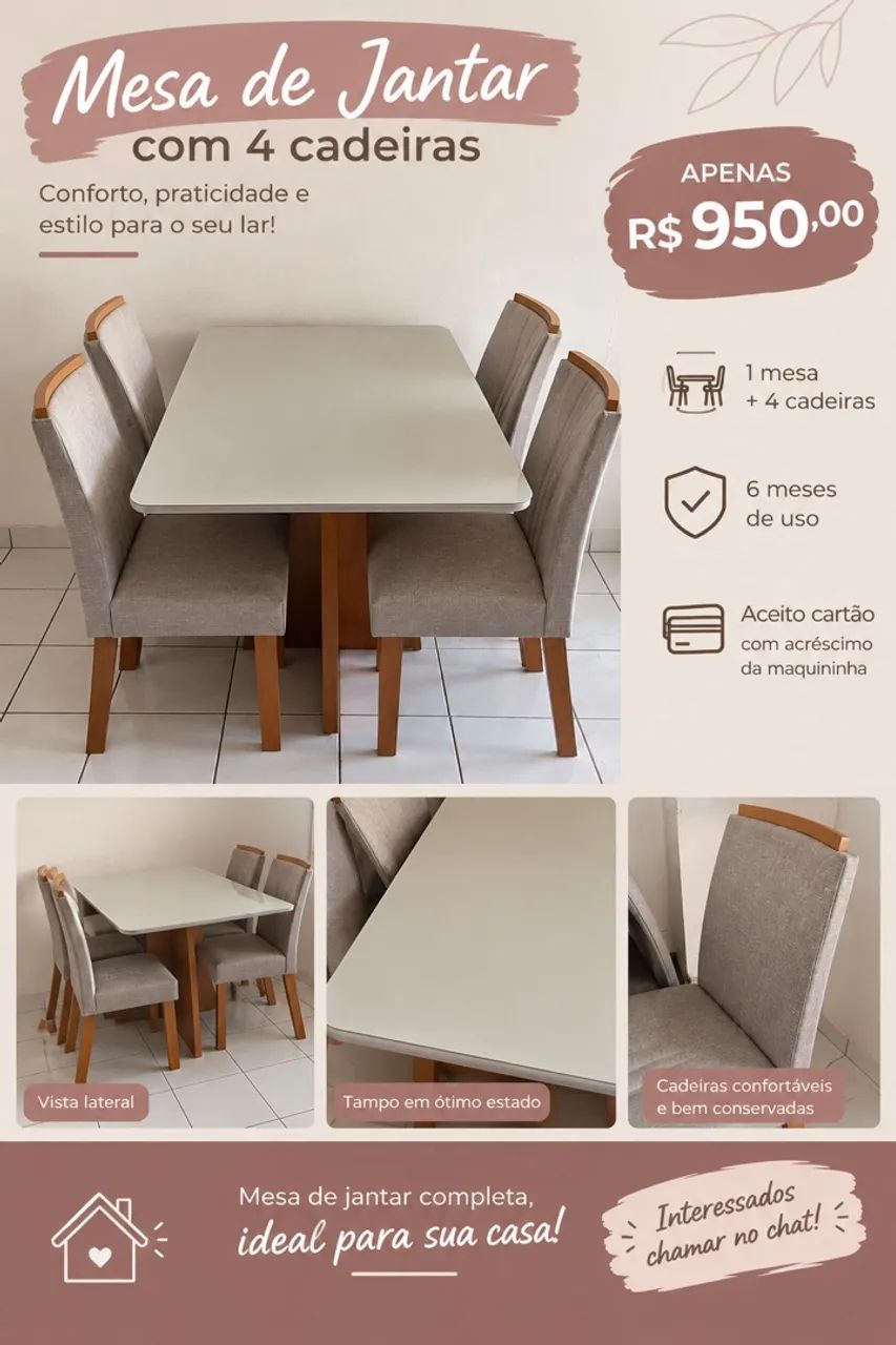 Conjunto de mesa