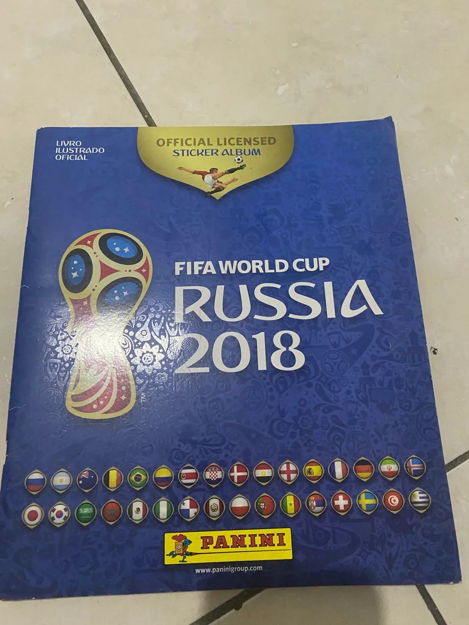 Álbum da copa 2018