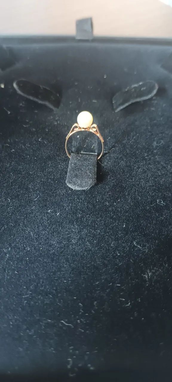 Anel de ouro 18 para menina - Foto 5
