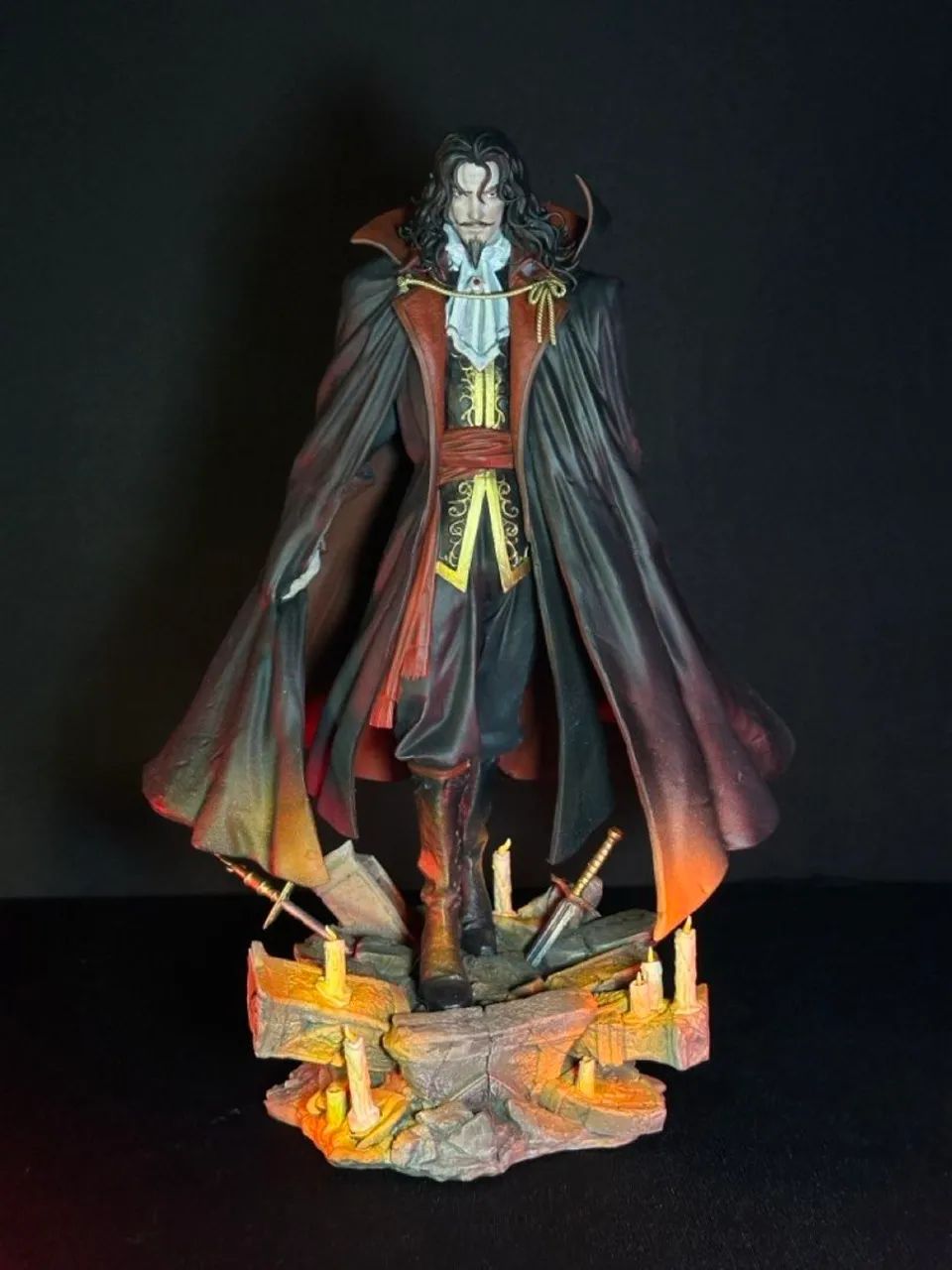 Drácula Castlevania - Figure em resina.