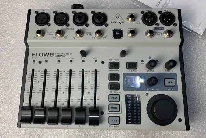 Behringer Flow 8 - mesa-mixer de áudio digital e interface de som - Foto 3