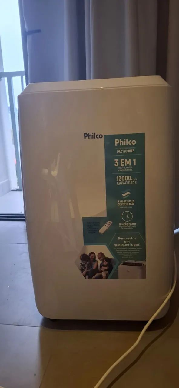 Ar Condicionado Portátil Philco 12.000BTUs 127v - Foto 2