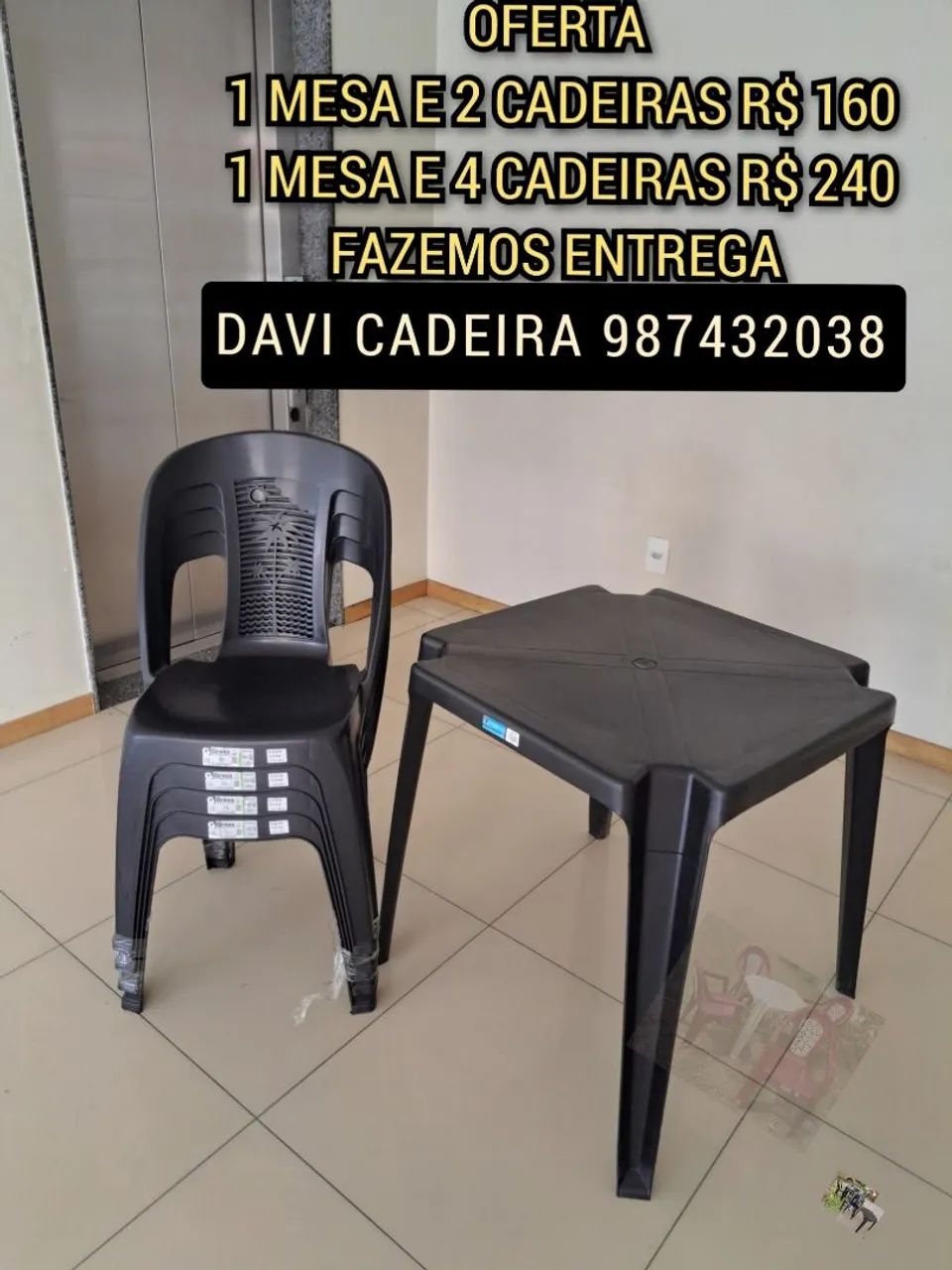 MESA QUADRADA 