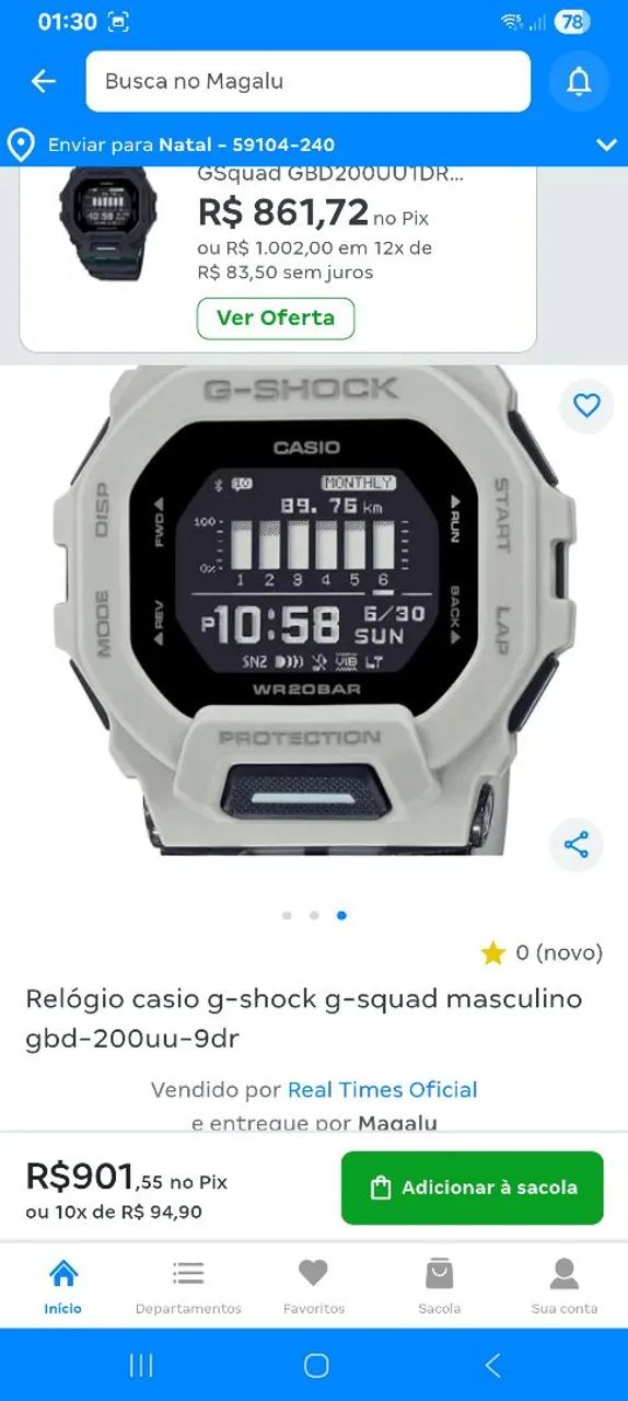 Relógio  G-shock  - Foto 2