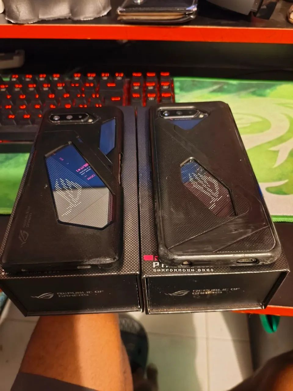 Dois rog phone 5S com defeito - Foto 4