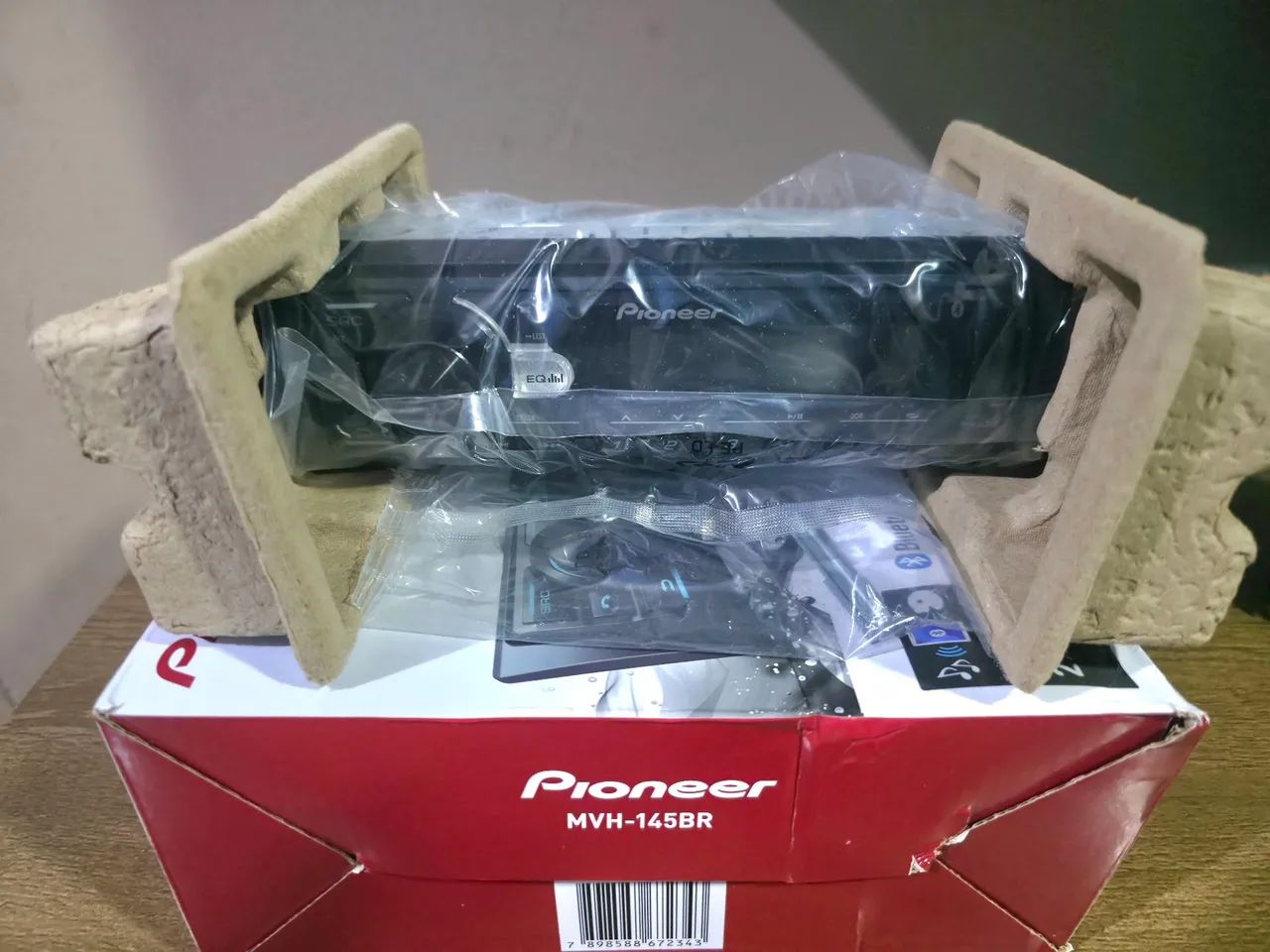 radio pionner mvh145 Bluetooth usb novo  - Foto 5