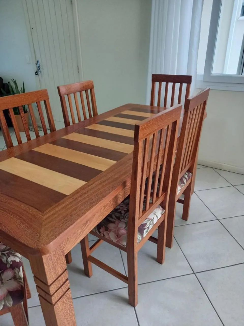 Mesa angelim c/cadeiras - Foto 2