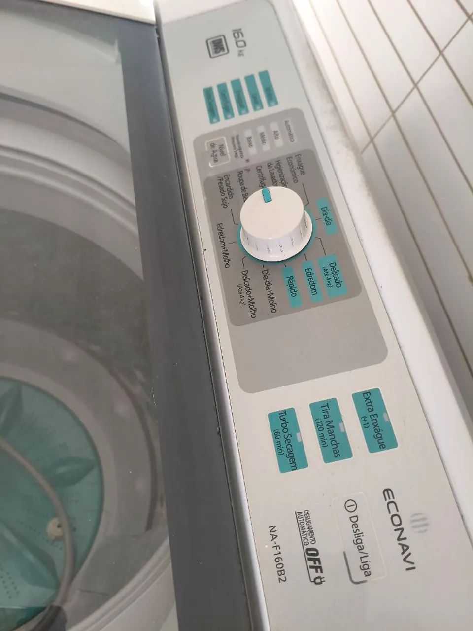 Vendo máquina de lavar roupa Panasonic 16kg - Foto 4