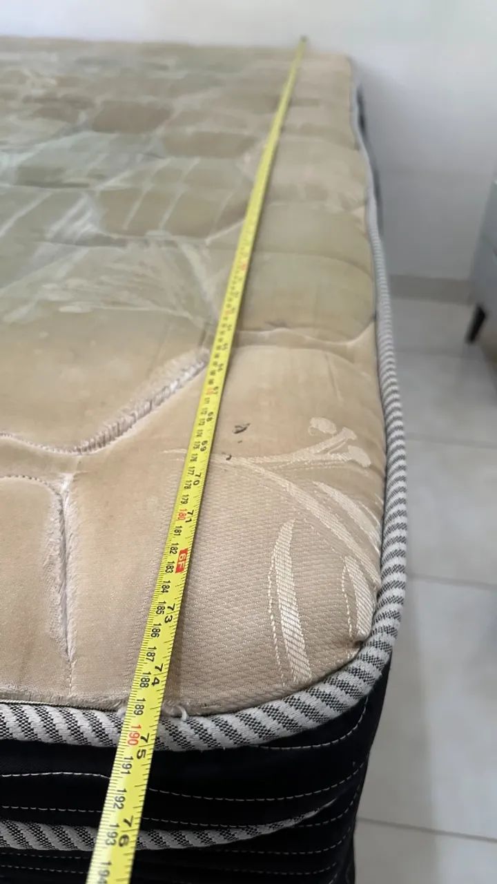 Cama Box de Casal Com Colchão (aceito propostas) - Foto 5