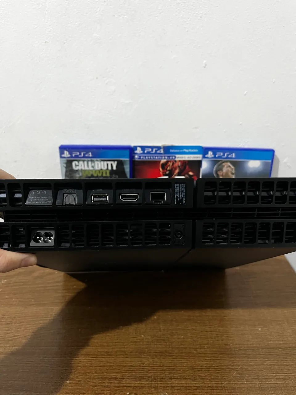 PS4 + JOGOS + controle  - Foto 4