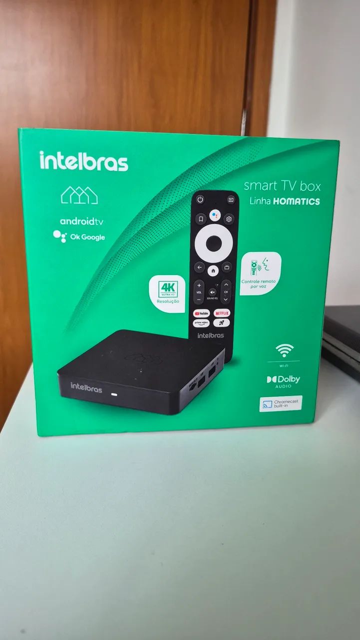 Smart TV Box 4K Intelbras baixei o preço. - Foto 5