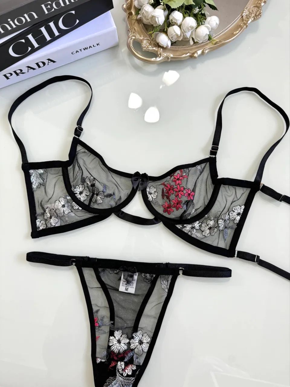 Conjunto babado 