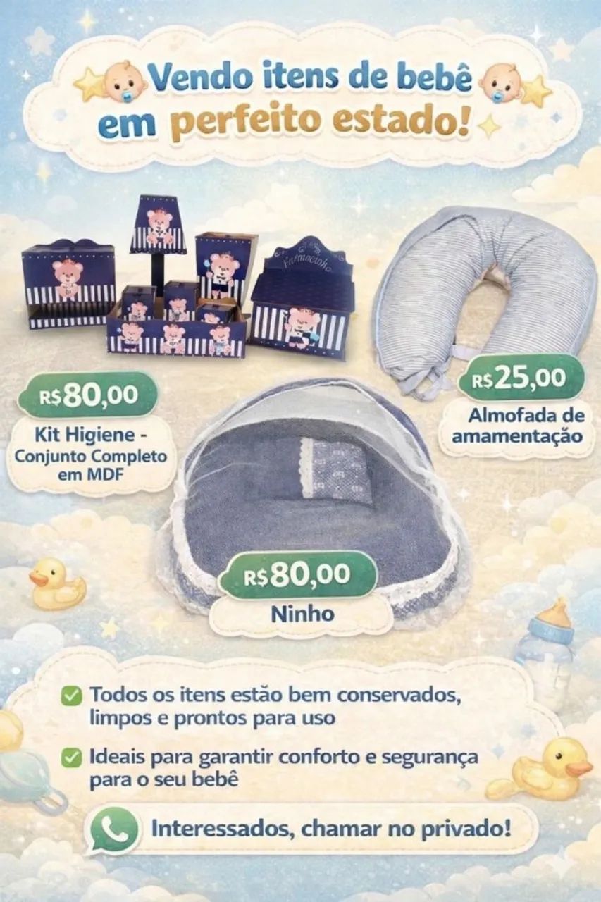 Coisas de bebê.