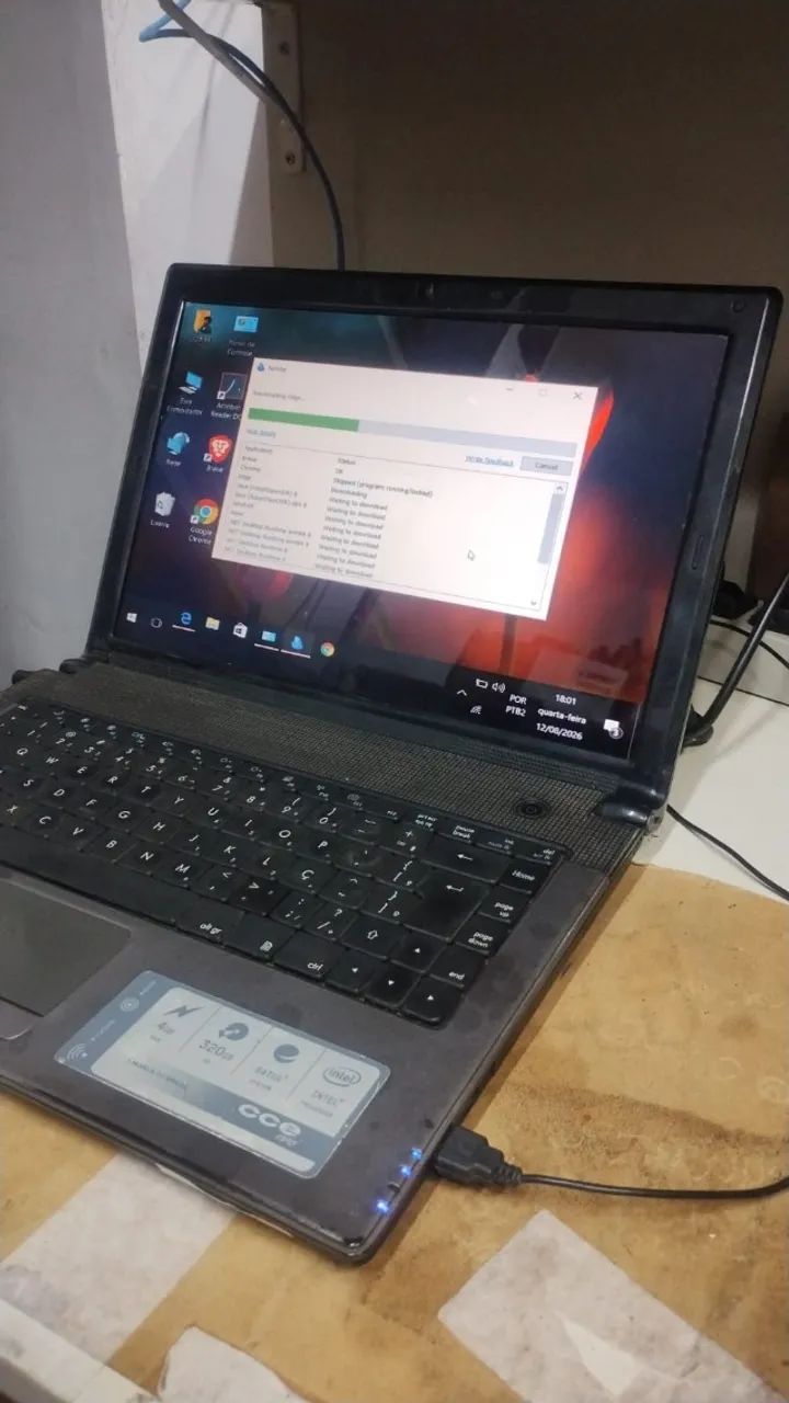 NOTEBOOK CCE CORE2DUO T5800 2.00GHZ  - Foto 3
