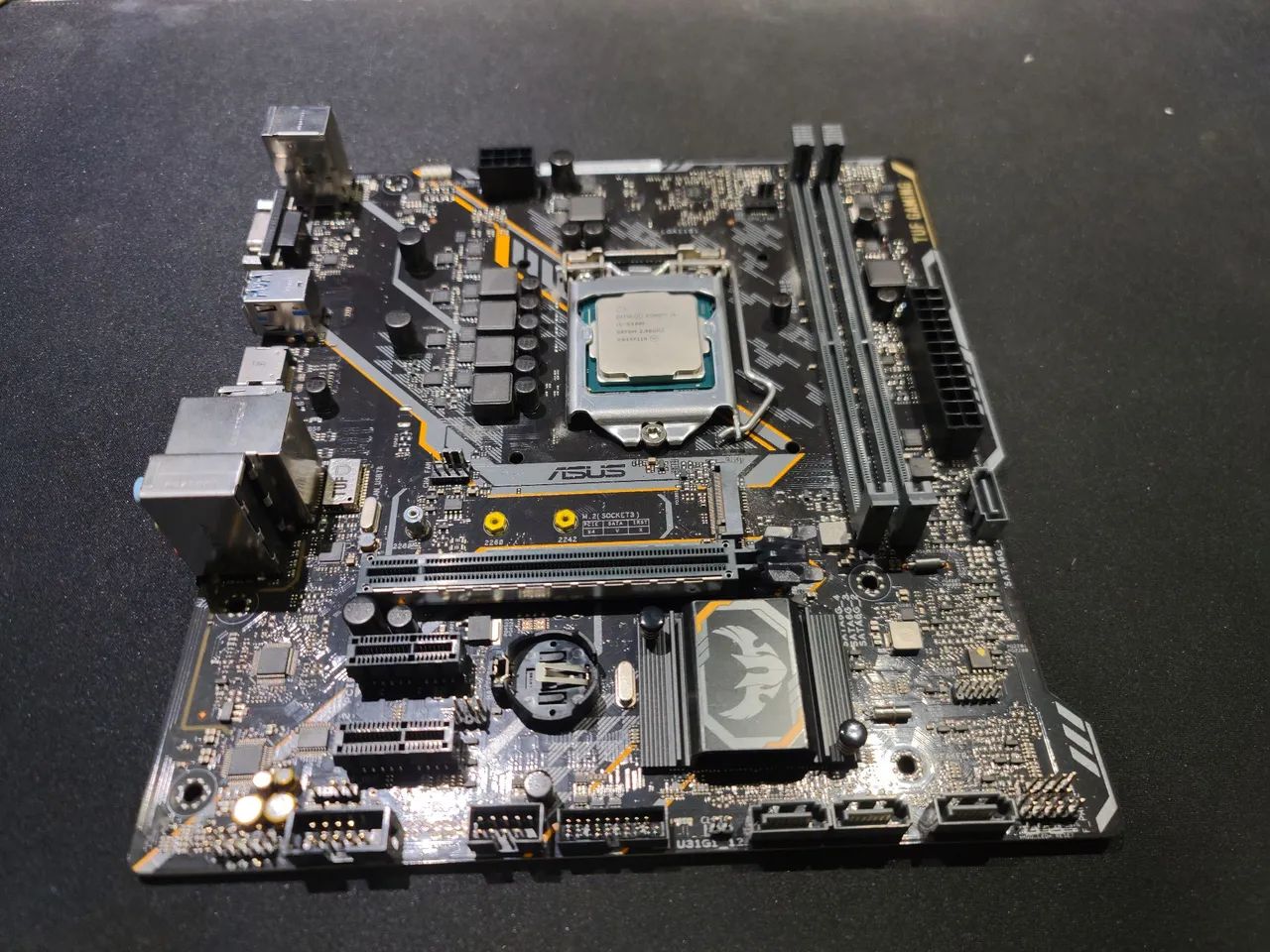 Placa mãe TUF H310M-plus gaming + i5 9400F - Foto 2